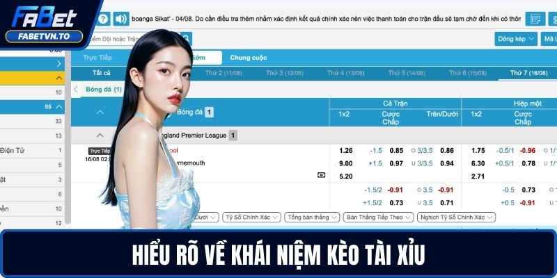 Kèo Tài Xỉu - Giải Mã Tỷ Lệ, Nắm Chắc Cơ Hội Thắng Lớn 2 Hiểu rõ về khái niệm kèo tài xỉu