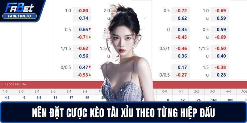 Kèo Tài Xỉu - Giải Mã Tỷ Lệ, Nắm Chắc Cơ Hội Thắng Lớn 4 Nên đặt cược kèo tài xỉu theo từng hiệp đấu